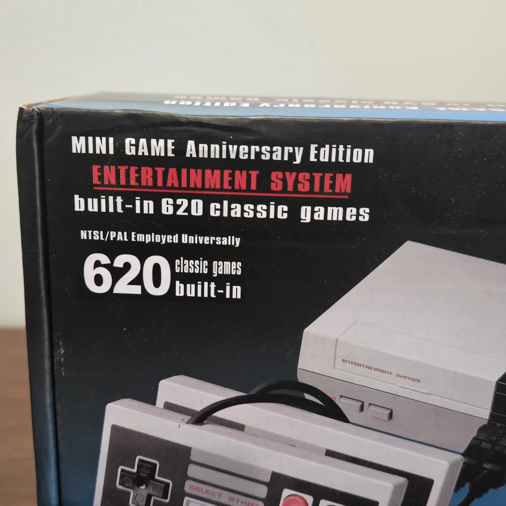 Mini Game Anniversary Edition Console - Black and Gray